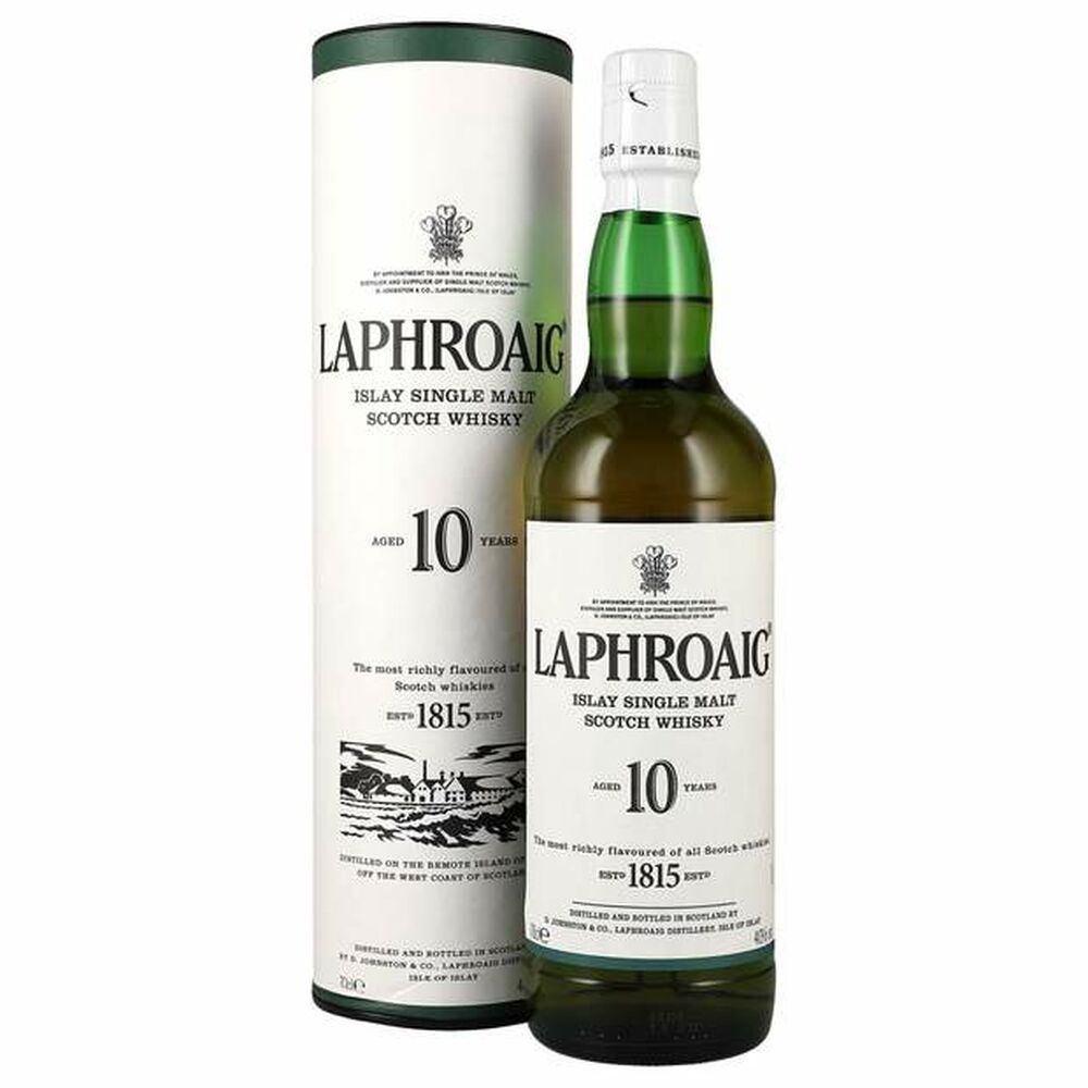 Buy Laphroaig 10 Years 40% 0,7 ltr. Online in Finland from Discan