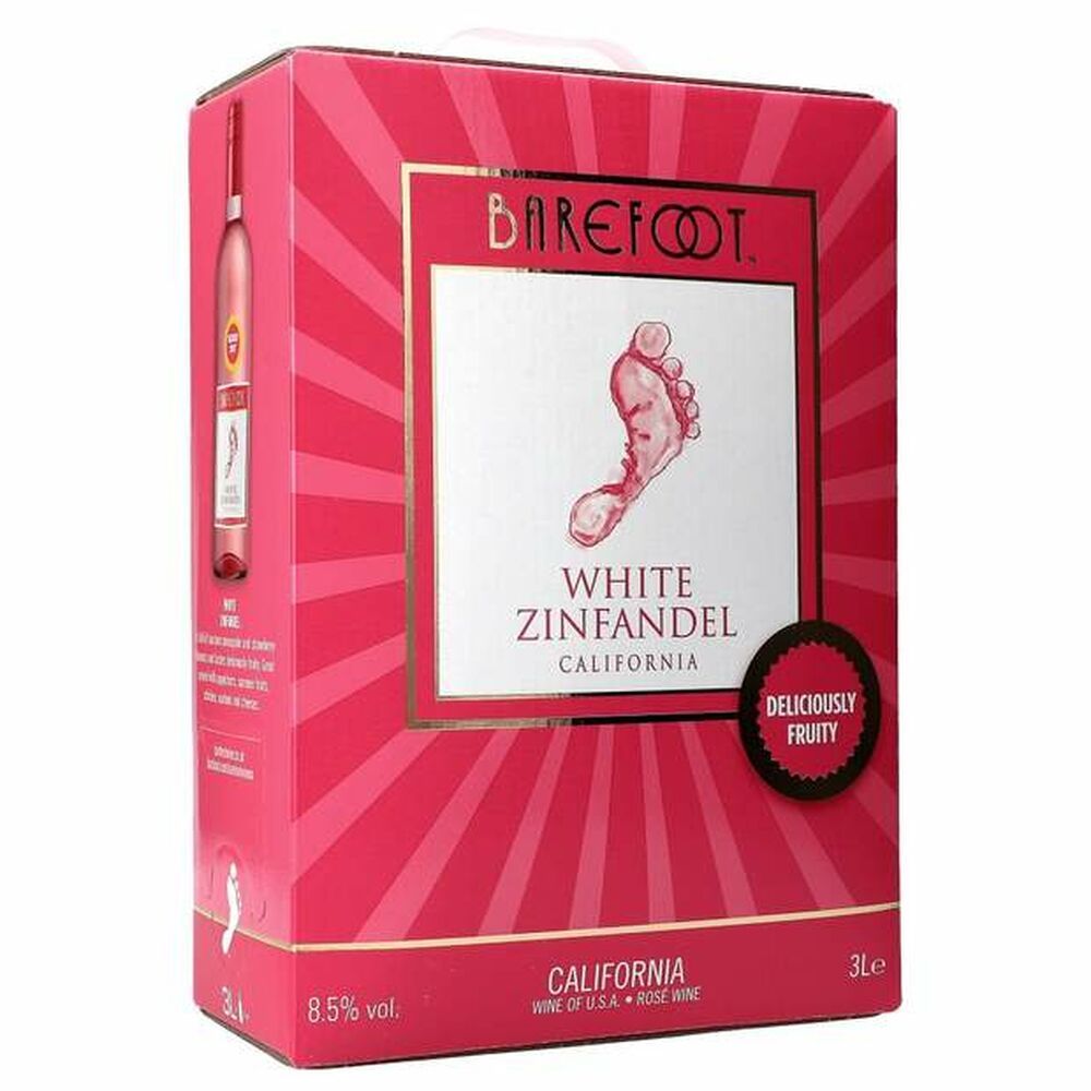 Buy Barefoot White Zinfandel 8 5 3 ltr. Online in Finland from D