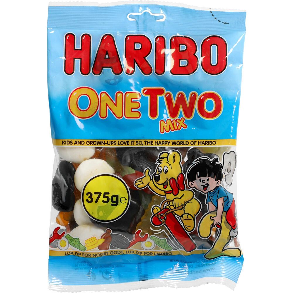 fingeraftryk Puno Boost Buy Haribo One Two Mix 375g Online in Finland from Discandooo