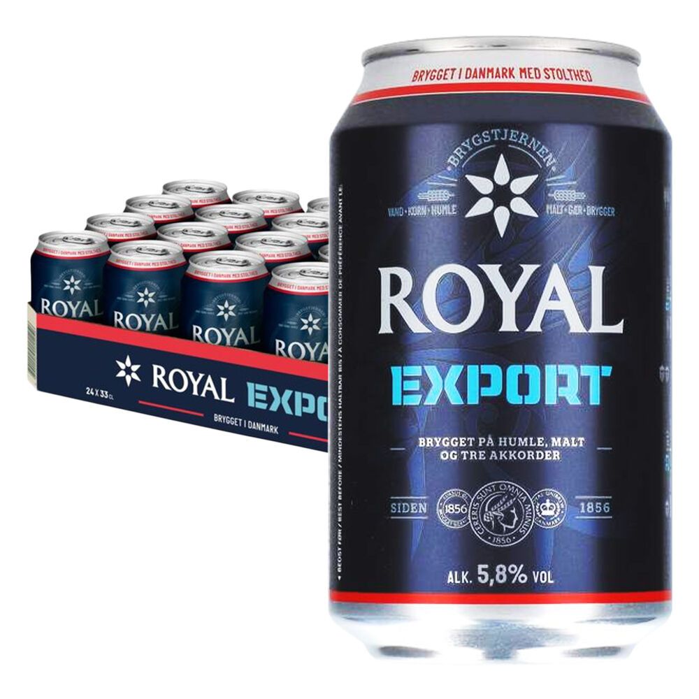 Buy Royal Beer 5.8% 24 x Online in Finland