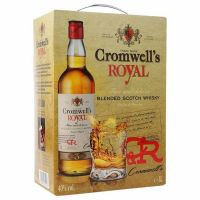 Cromwell`s Royal  de luxe scotch whisky 40% 3 ltr. BIB