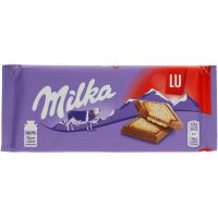 Milka Alpine Milk Chocolate & LU Biscuits 87g