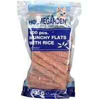 Holmegården Beef Flavour Munchy Flats With Rice 100 pcs 900g