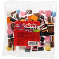 Red Band Liquorice Confectionery 450g Bt