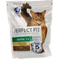 Perfect Fit Cat Dry Sterile 1+ Plenty of Chicken 750g