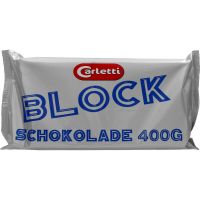 Carletti Block Dark Chocolate 400 g