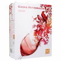 Casas Patronales Rosé Cabernet Sauvignon Merlot 14%   "Bag in Box" 3L