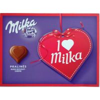 I love Milka Hazelnut Cream Pralinés 110 g