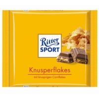 Ritter Sport Crispy Flakes Chocolate 100g