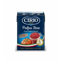 Cirio Finely Chopped Tomatoes with Chili 390g