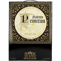 Salento Primitivo Puglia 13%   "Bag in Box" 3L