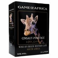 Game of Africa Cinsault Pinotage 14%   "Bag in Box" 3L