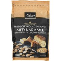Odense White Chocolate Buttons with Caramel 115 gr