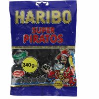 Haribo Super Piratos Liquorice Coins 340g