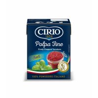 Cirio Finely Chopped Tomatoes with Basil 390g