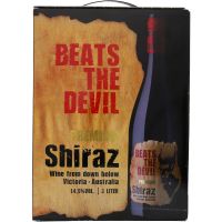 Beats the Devil Shiraz Red Wine 14,5% 3 ltr.