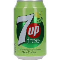 Seven Up Lemonade Free 24 x 330ml