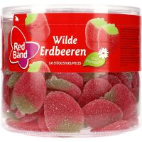 Red Band Wilde Strawberries Sour Winegums 1kg