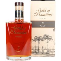 Gold of Mauritius Dark Rum Solera 5 40%  0.7L