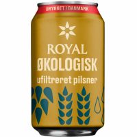 Royal Organic Unfiltered Pilsner 4.8% 24 x 330ml  (Best before 20.02.2023)