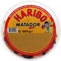 Haribo Matador Mix 1 Kg - €1.00, When the order value is €150! - Max 1 piece per order