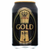 Harboe Gold Beer 5.9% 24 x 330ml - €1.00, When the order value is €150! - Max 1 piece per order