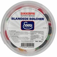 Evers Blandede Bolcher Sugar Free 180g