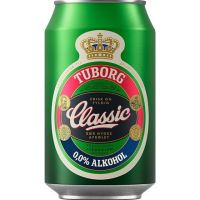 Tuborg Classic Alcohol-free 24x0.33 ltr.