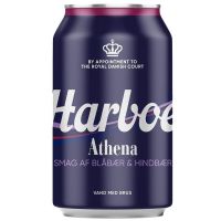 Harboe Athena Blåbær/Hindbær 24x330ml (Best before: 30.09.2024)