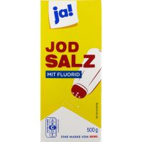 Ja! Lodized salt with fluoride 500g