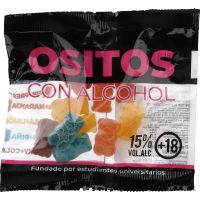Ositos Gummy Bears with Alcohol 15% 30g