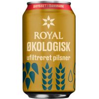 Royal Økologisk Ufiltreret Pilsner 4.8% 24 x 330ml