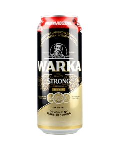 Warka Strong 6,3% 24 x 500ml (Best before 14.04.2023)